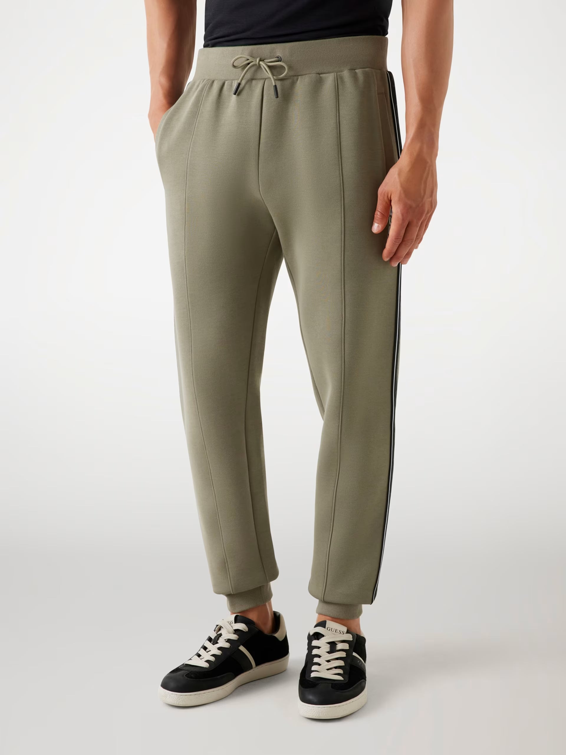 Pantalone Guess - Pantalone jogger con logo laterale