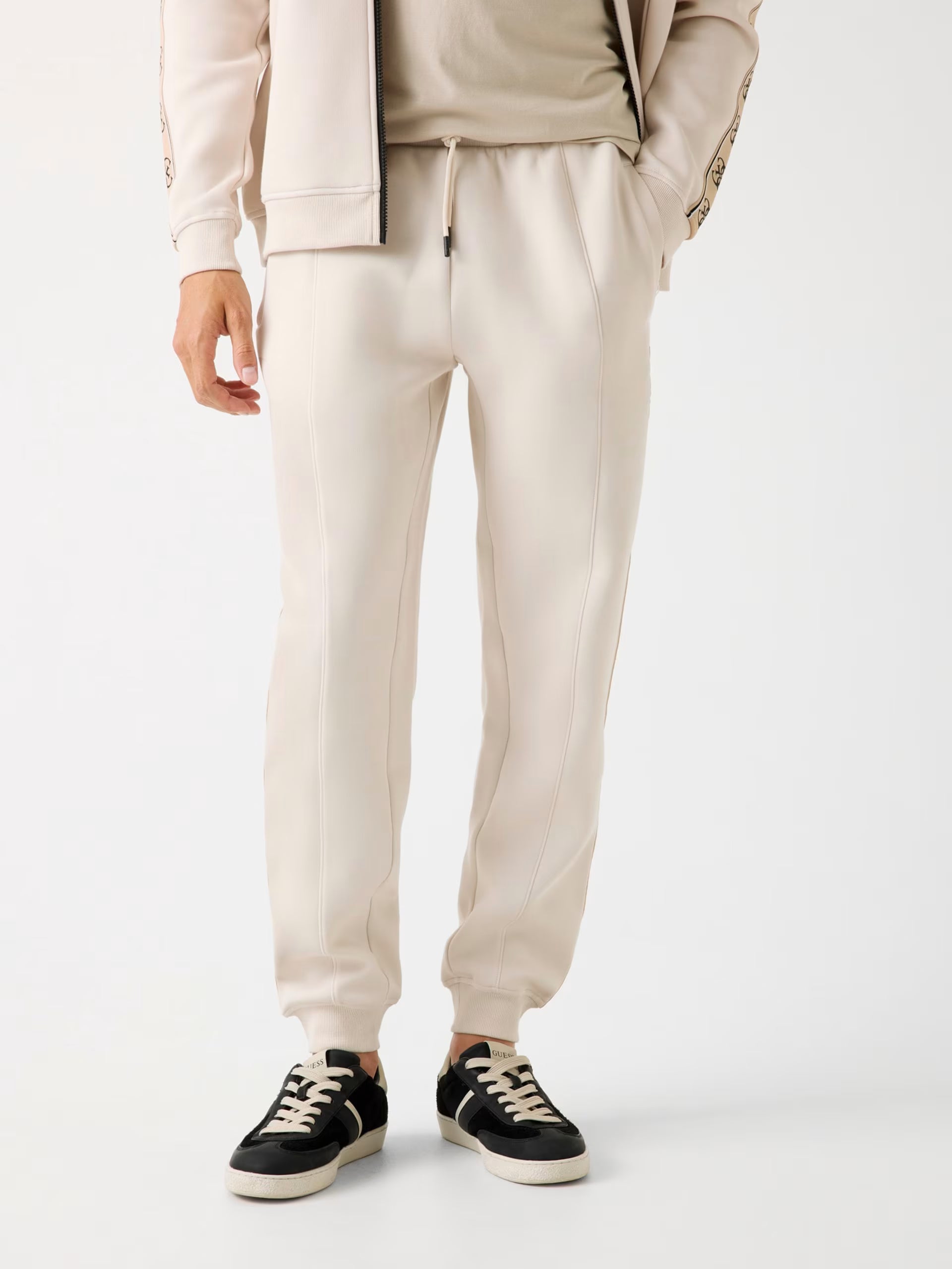 Guess - Pantaloni jogger logo laterale