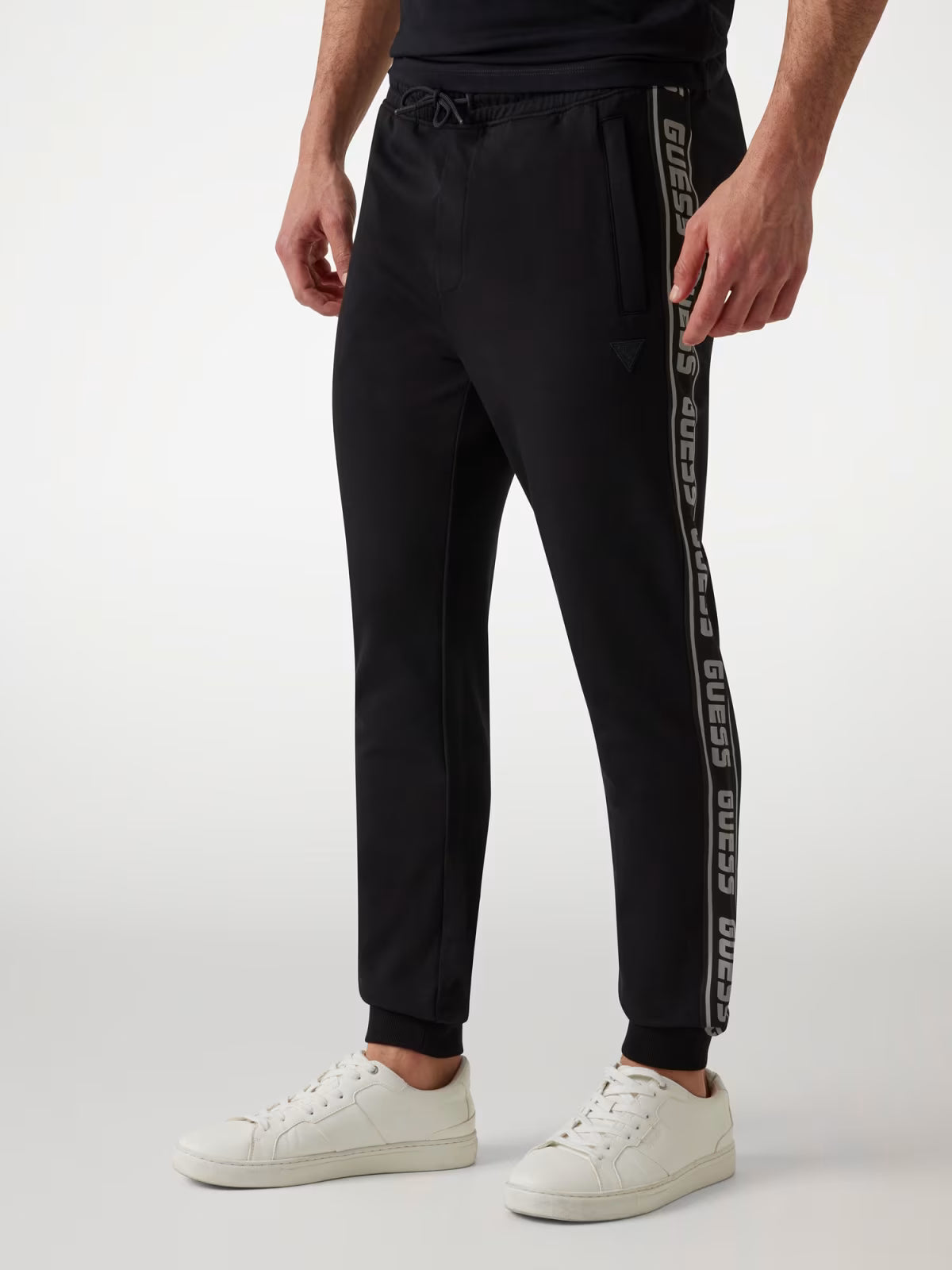 Pantaloni Guess - Pantaloni Jogger Logo Laterale