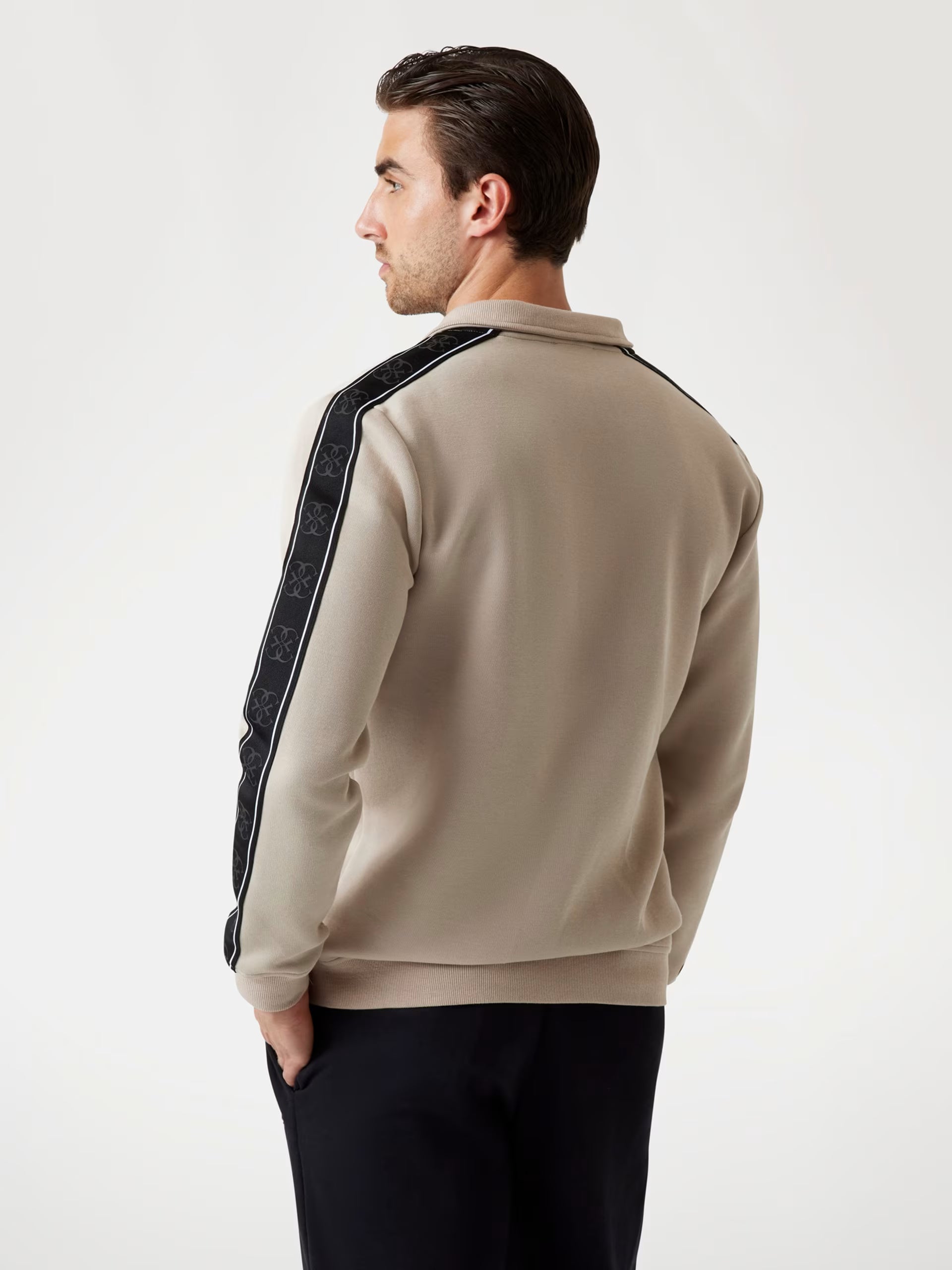 Felpa Guess - Felpa con logo laterale