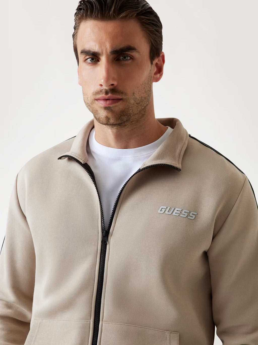 Felpa Guess - Felpa con logo laterale