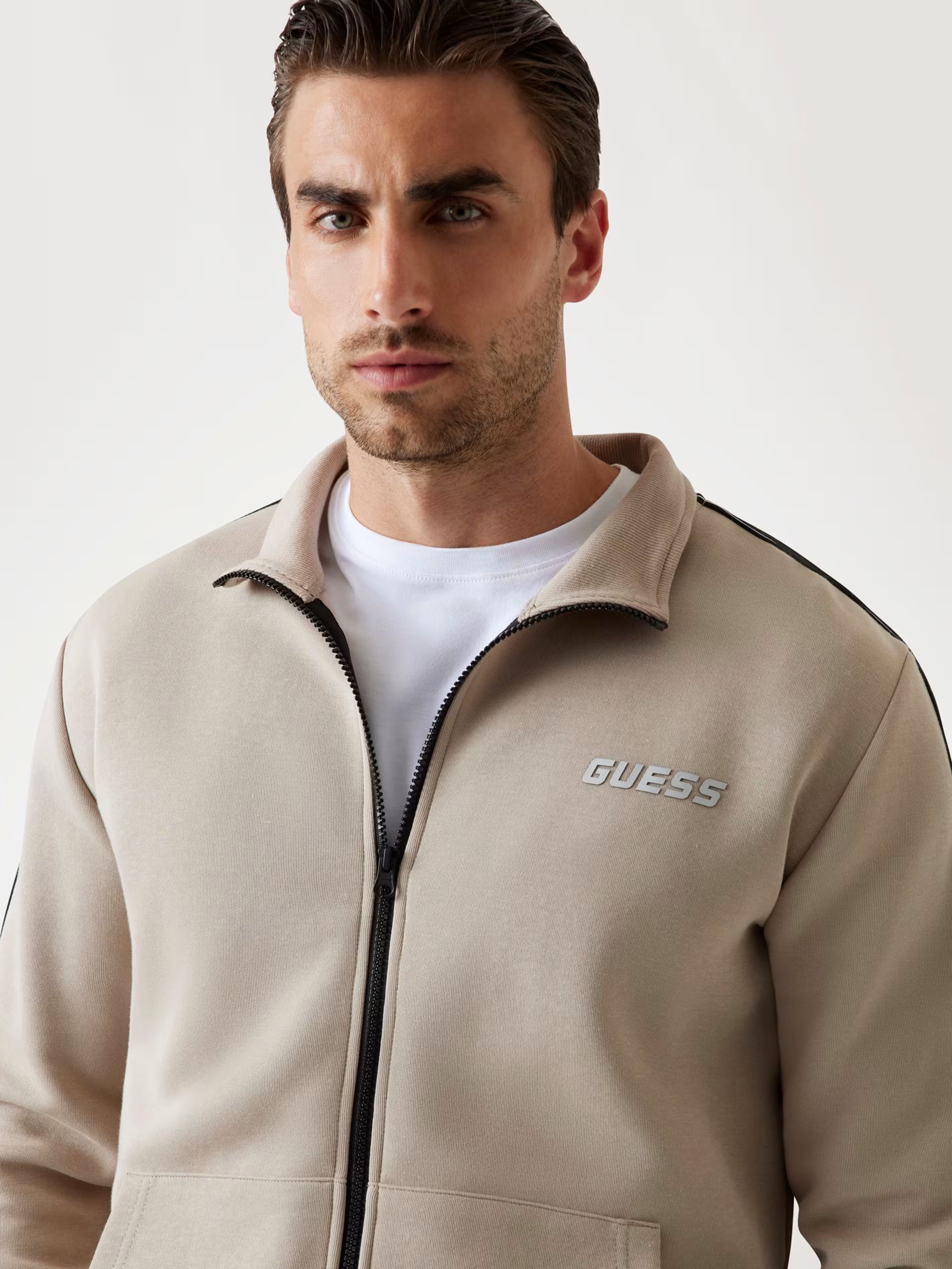 Felpa Guess - Felpa con logo laterale