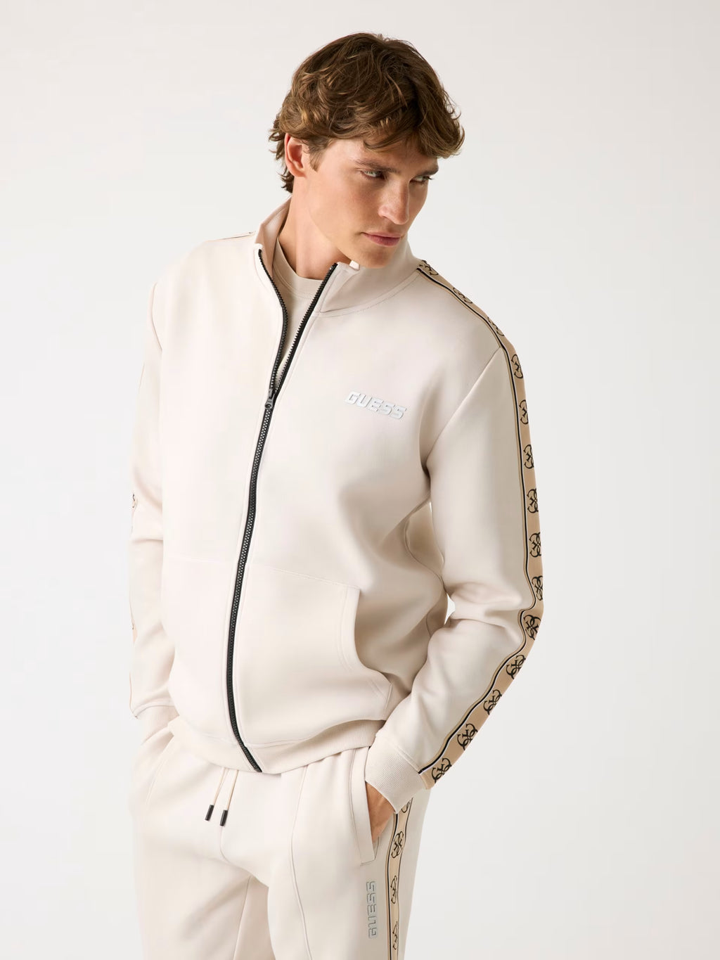 Guess - Felpa logo laterale