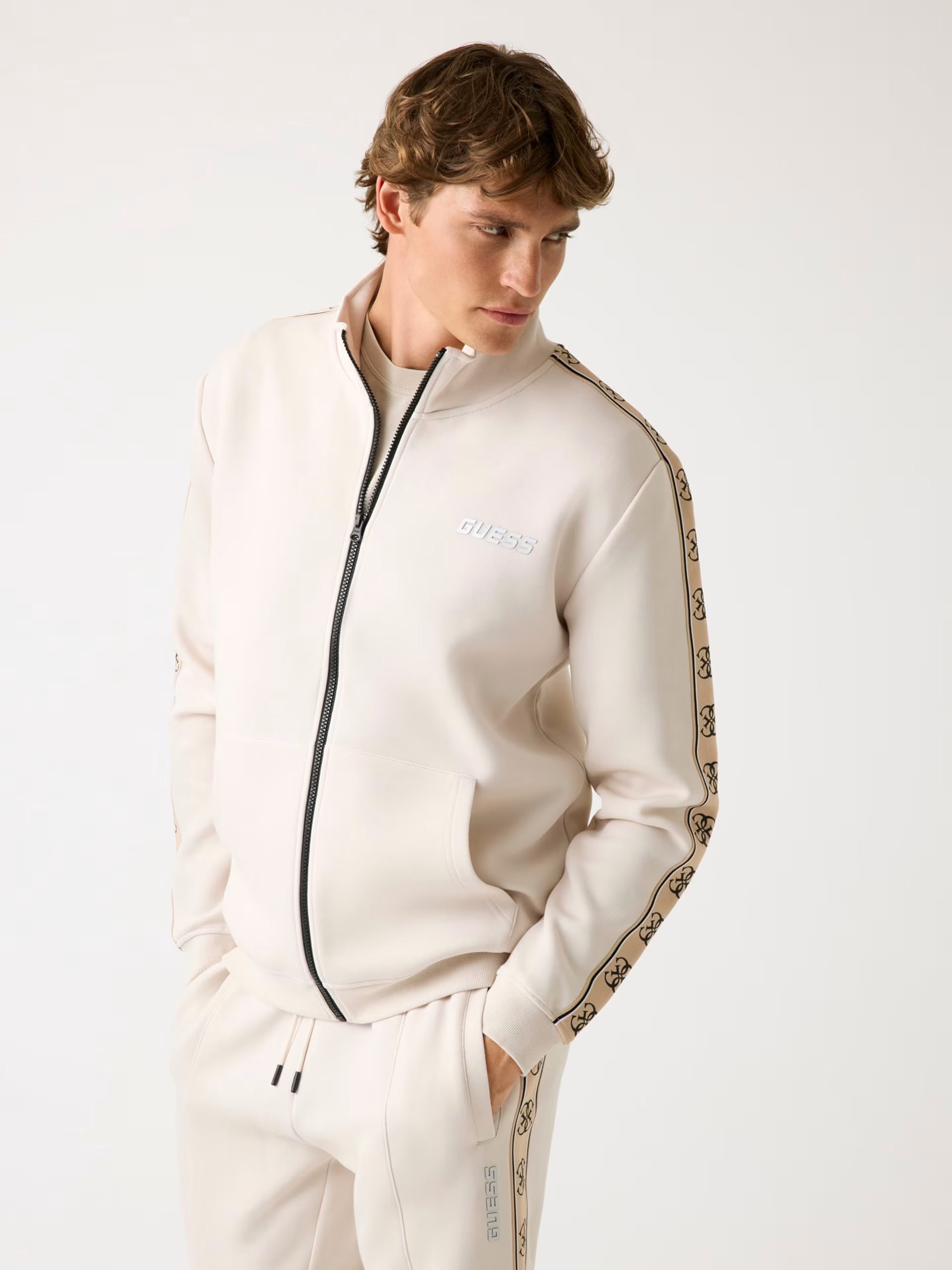Guess - Felpa logo laterale