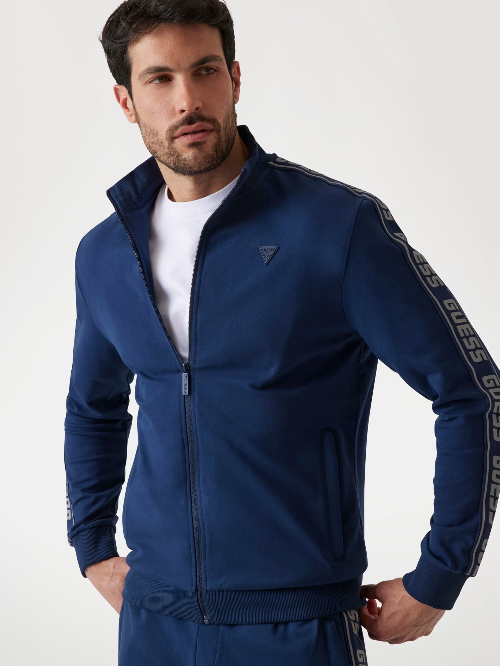 Guess - Felpa zip intera