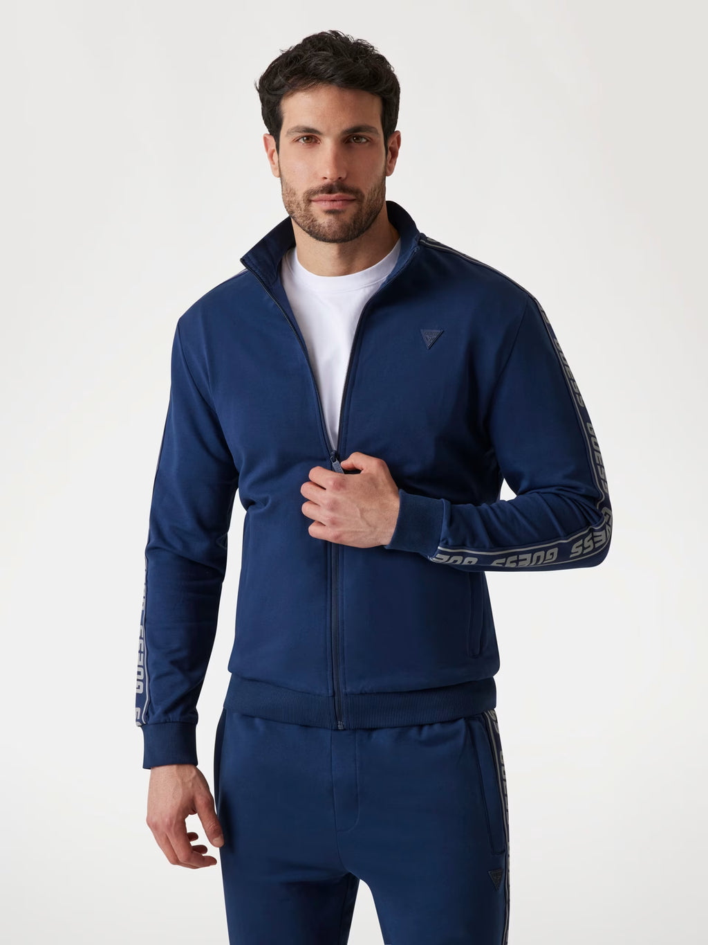 Guess - Felpa zip intera