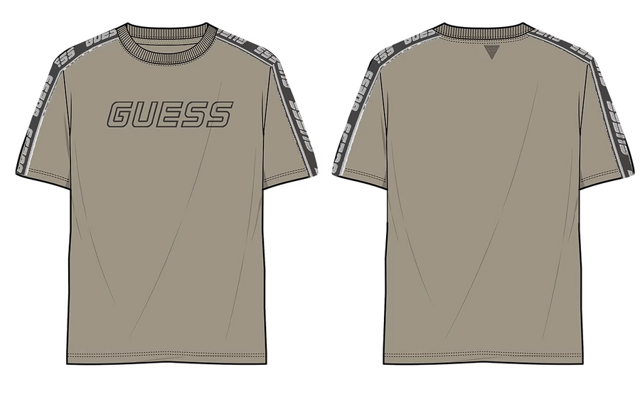 T-shirt Guess - T-Shirt Stretch Logo Frontale — 9/10