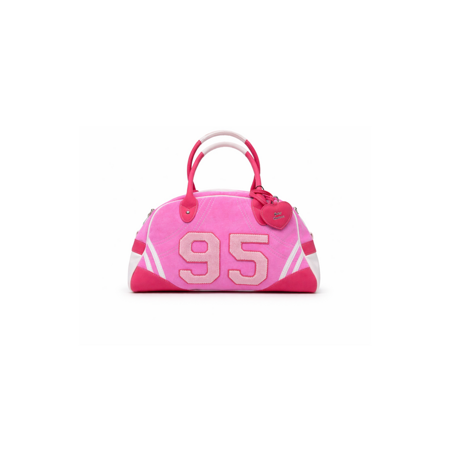 Borsa Juicy Couture Rosa con Logo 95 – Handbag Donna — 1/2