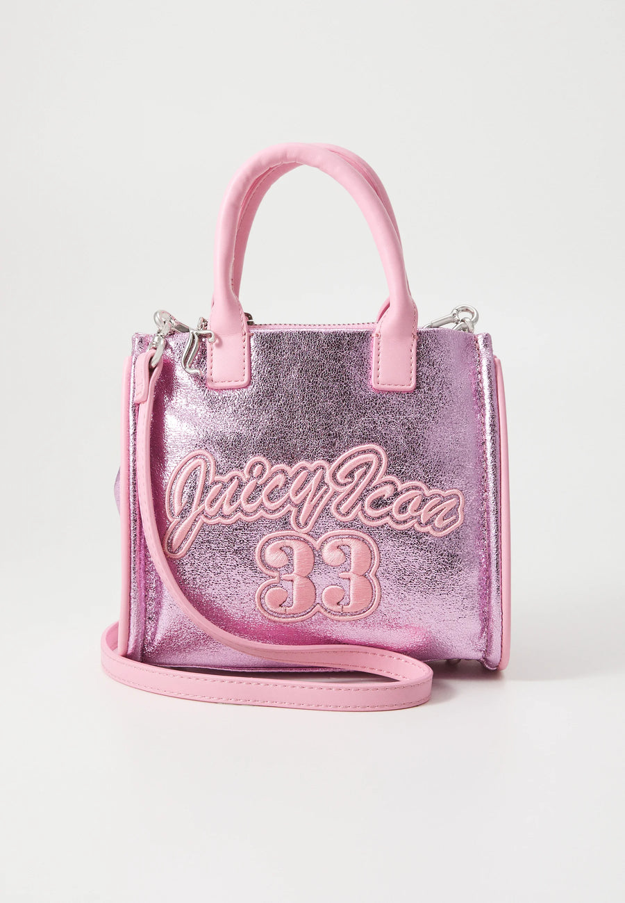 Iris Metallic S. Shopping Poyester/Pu Metallic Juicy — 3/4