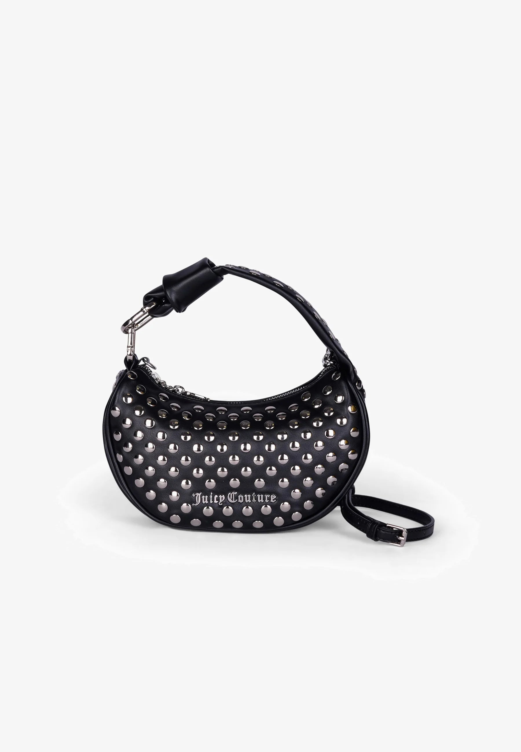 JUICY COUTURE - All over stud black pu handbag