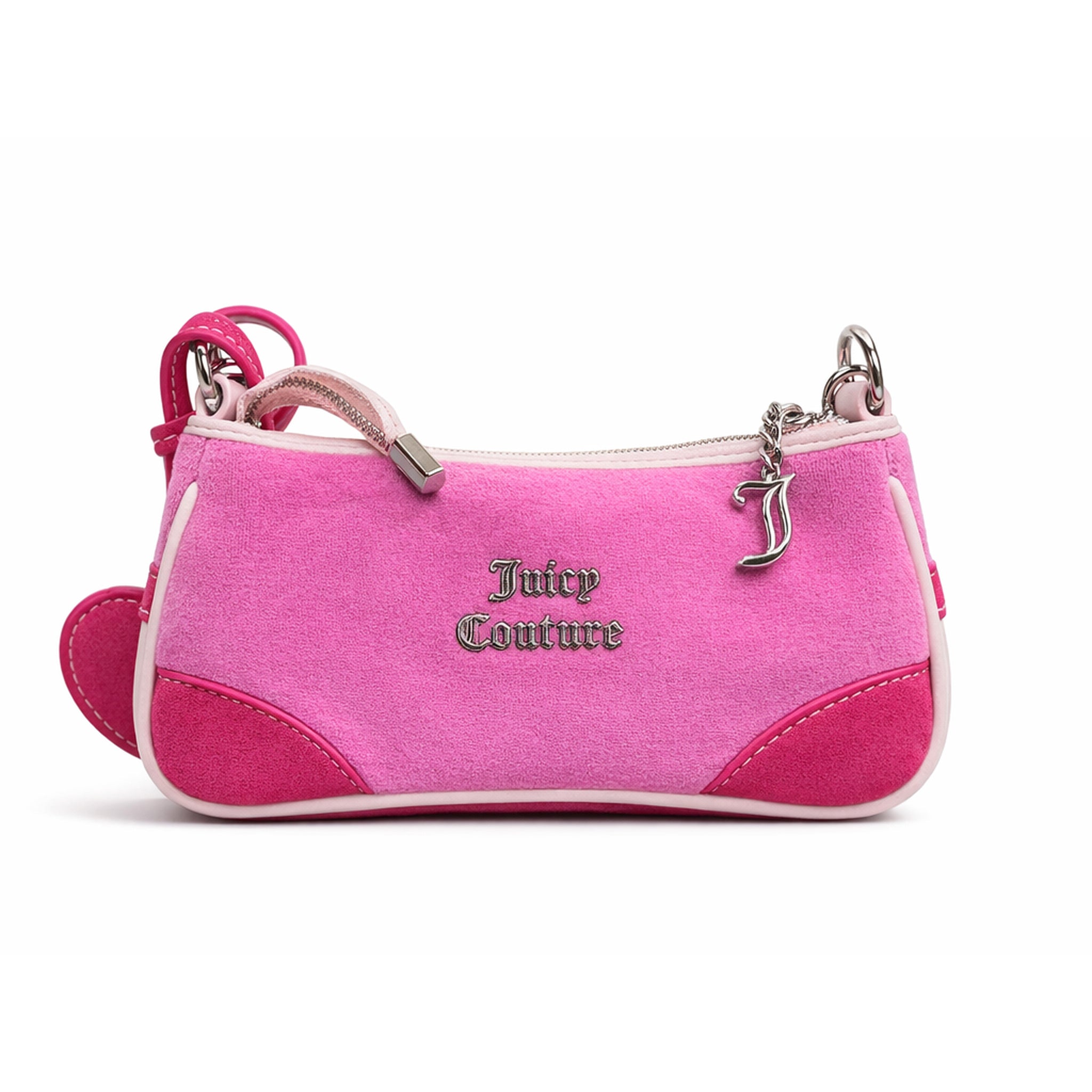Juicy Couture Mini Bag Rosa – Borsa Iconica Y2K con Charm Cuore