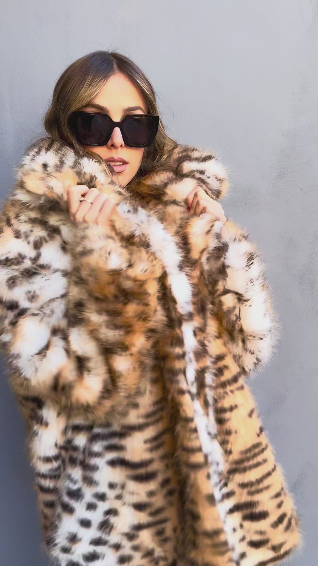 Pelliccia Viziami Ecolux - Pelliccia Amber Lynx